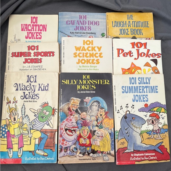 (Set of 9) 101 Joke books - paperback - Picture 1 of 4